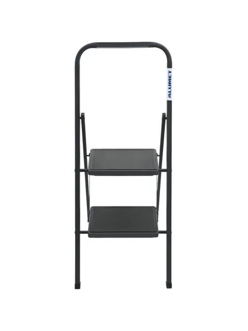 Стремянка стальная 2 ступени МК 802С, ALUMET