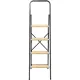 Стремянка MK804P стальная 4 ступени Алюмет односторонняя, ALUMET