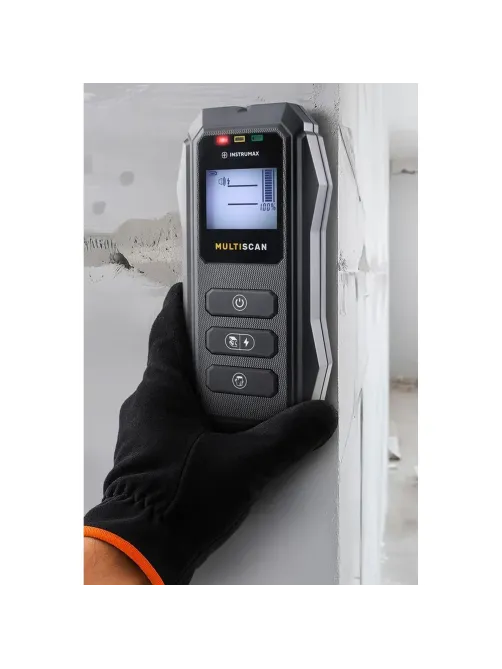 Детектор проводки скрытой проводки, металла, дерева INSTRUMAX Multiscan