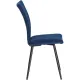Стул Комус Мебель Fresno велюр, 50х55х93, Blue, (синий)