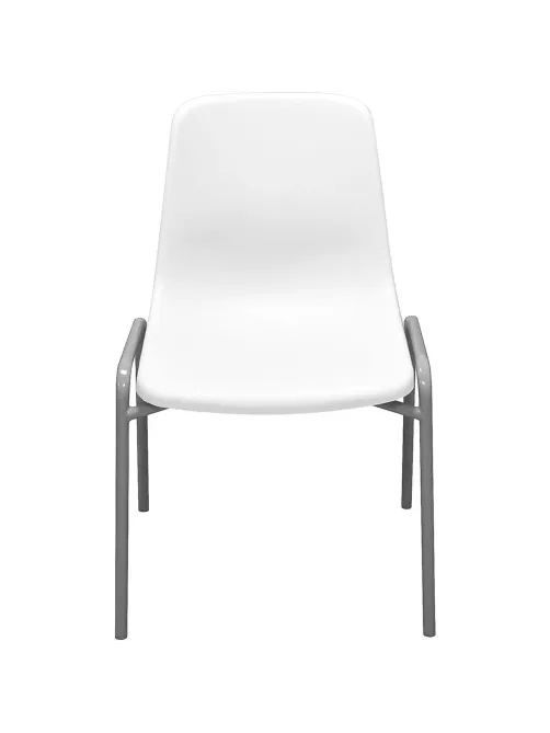 Стул GL_Комус Мебель СтритRAL9006,пластRAL9003(бел)                       