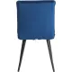 Стул Комус Мебель Flip велюр, 41х55х88, Blue (синий)