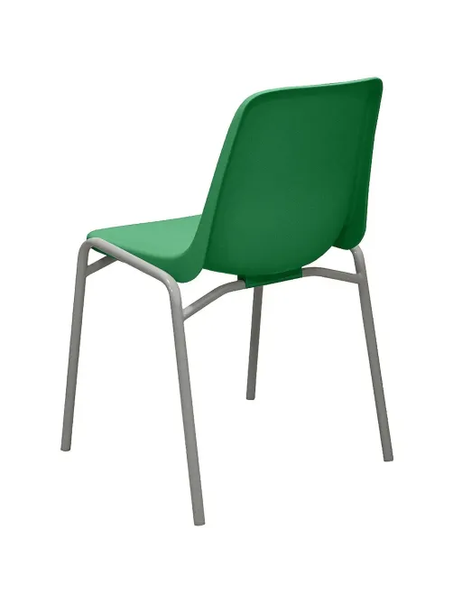 Стул GL_Комус Мебель Стрит RAL 9006, (пластик зеленый)