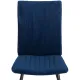 Стул Комус Мебель Fresno велюр, 50х55х93, Blue, (синий)