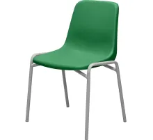 Стул GL_Комус Мебель Стрит RAL 9006, (пластик зеленый)