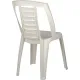 Стул PR_Decorona DeRiviera 495x500x880 мм белый рассвет