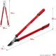 Сучкорез плоскостной GRINDA R-740, 730 мм, закаленные лезвия (8-424107_z02)