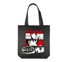 Сумка для покупок шоппер Black Manga Anime 34х36 см, 16-004-02/34