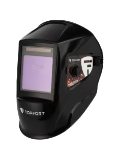Щиток защитный сварщика с АСФ хамелеон TOPFORT PROFESSIONAL 3/4-8/9-13 DIN