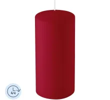 Свеча столб 56x120 бордо 102796-12