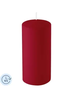 Свеча столб 56x120 бордо 102796-12