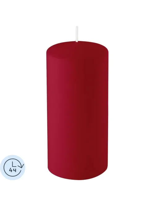 Свеча столб 56x120 бордо 102796-12