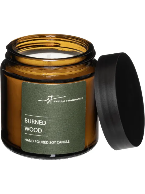 Свеча ароматическая BURNED WOOD 90 г, SF0903