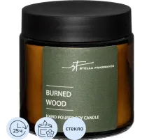 Свеча ароматическая BURNED WOOD 90 г, SF0903