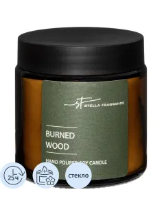 Свеча ароматическая BURNED WOOD 90 г, SF0903