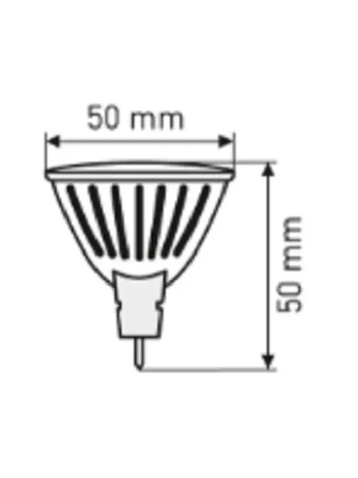 Лампа светодиодная ЭРА LED MR16-12W-840-GU5.3 12Вт GU5.3 4000К Б0040888