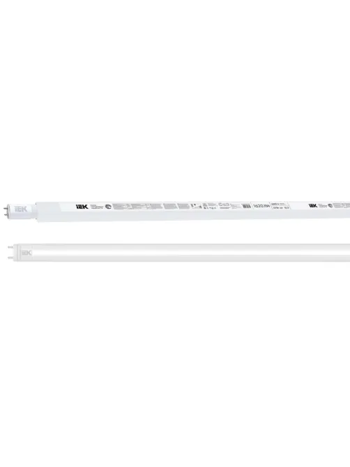 Лампа светодиодная IEK ECO T8 LLE-T8-18-230-65-G13 18Вт 230В 6500К G13
