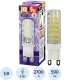 Лампа светодиодная PLED-G9  9w  2700K 590Lm 175-240V Jazzway