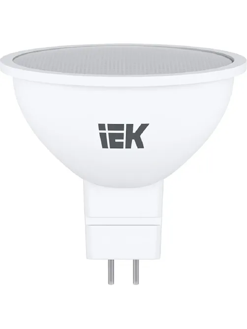 Лампа светодиодная IEK ECO MR16 LLE-MR16-5-230-40-GU5 5Вт 4000К GU5.3