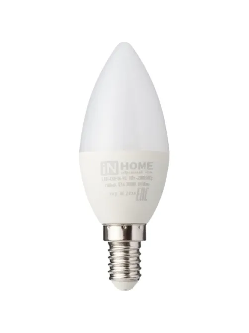 Лампа светодиодная LED-СВЕЧА-VC 11Вт 230В Е14 3000К IN HOME