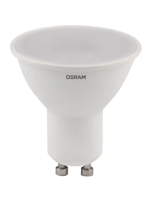 Лампа светодиодная OSRAM LED Value PAR16, 6Вт, 3000К GU10 (581449)