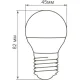Лампа светодиодная Feron LB-38 Шарик E27 5W 175-265V 4000K(25405)