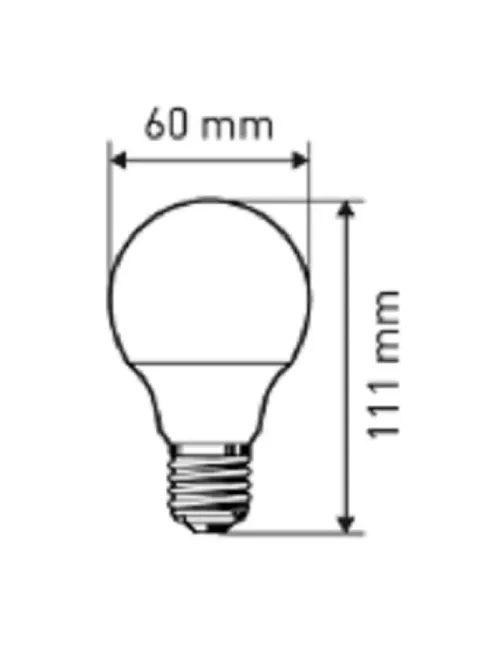 Лампа светодиодная ЭРА LED A60-15W-840-E27 R 15Вт Е27 4000К Б0046356