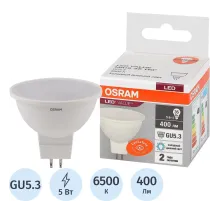 Лампа светодиодная OSRAM LED LVMR1635 5SW/865 GU5.3 230В 4058075582484