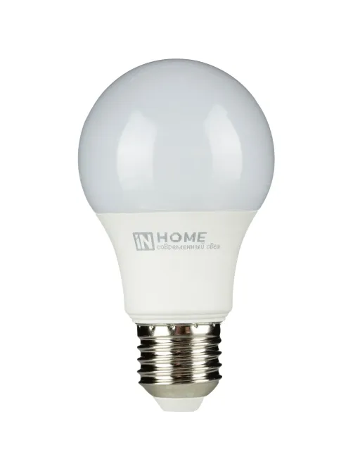Лампа светодиодная LED-A60-VC 10Вт 230В Е27 6500К IN HOME