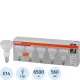 Лампа светодиодная OSRAM LVR60 7SW/865 230V E14 (5 шт/уп) 583993