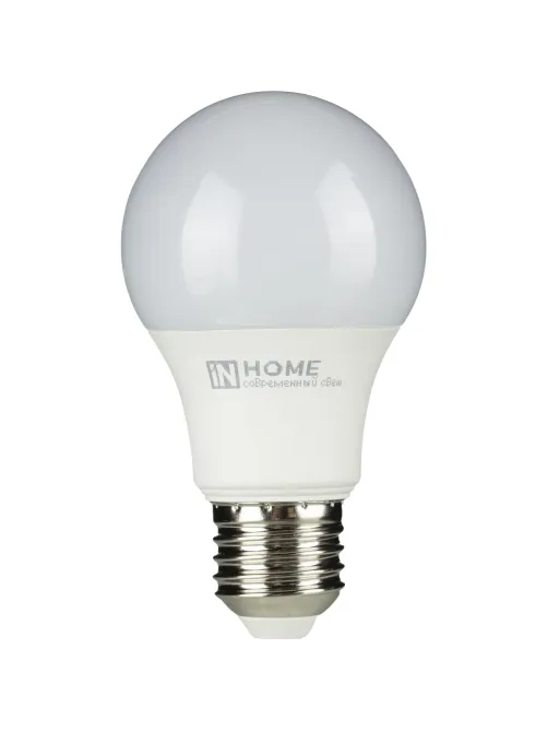 Лампа светодиодная LED-A60-VC 10Вт 230В Е27 6500К IN HOME