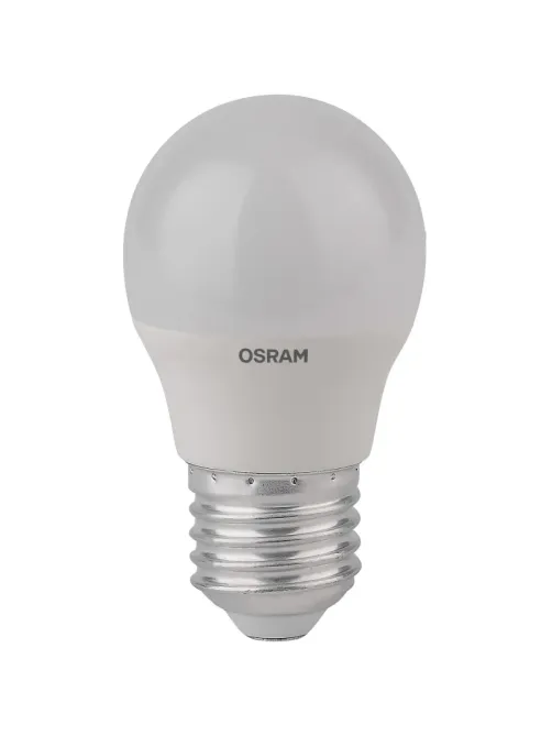 Лампа светодиодная Osram 5/6Вт Е27(Р, 2700 К, 220 В, 4058075696235)