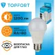 Лампа светодиодная Topfort E27 15W 4000K груша