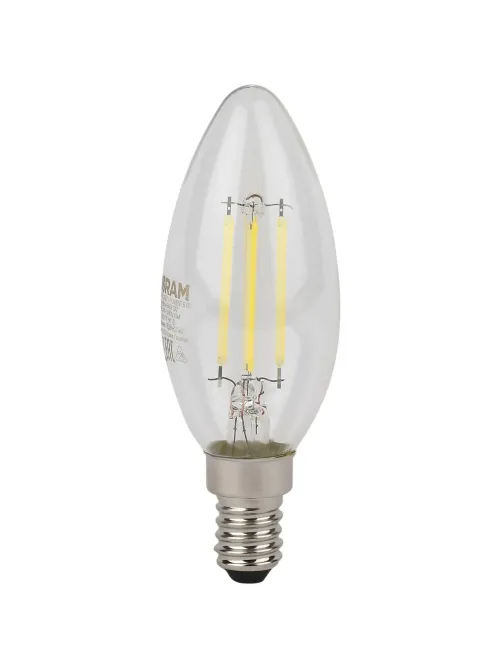 Лампа светодиодная OSRAM LSCLB60 5W/827 230VFILCL E14 FS1(684577)