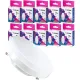 Лампа светодиодная КОСМОС 10Вт GX53 220В 3000K 10 шт/уп (LED10wGX5330C_10)