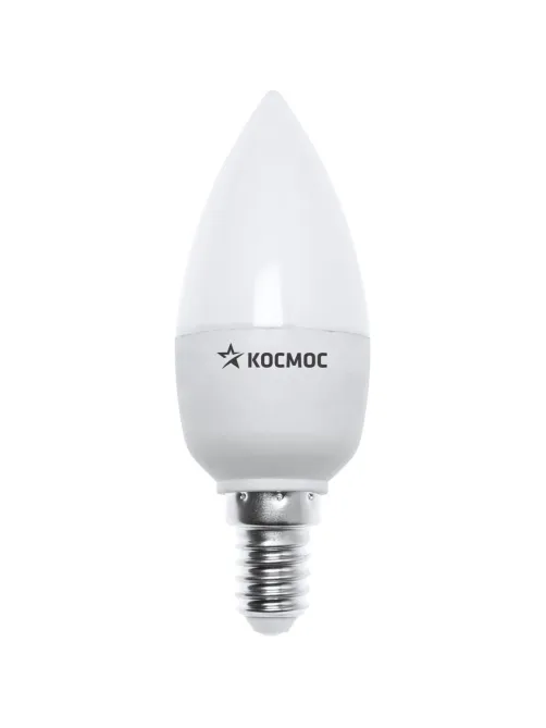 Лампа светодиодная КОСМОС LkecLED8.5wCNE1445 CN 8.5W 220V E14 4500K