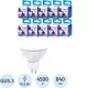 Лампа светодиодная КОСМОС JCDR 10.5W GU5.3 4500K 10шт/уп LED10.5wJCDRC45_10