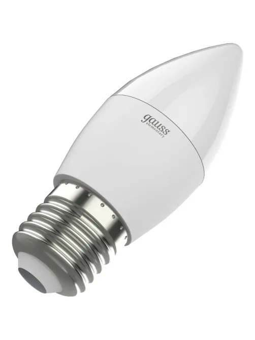 Лампа светодиодная Gauss LED Elementary Свеча 8Вт E27 3000K (33218)