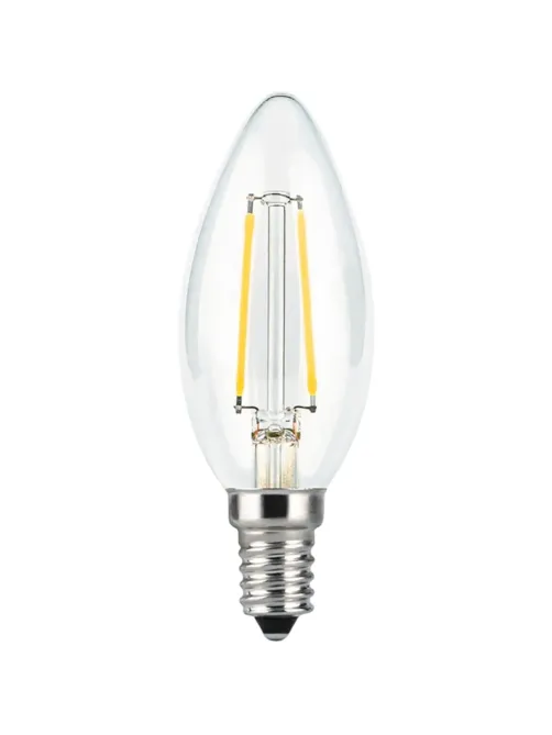 Лампа светодиодная Gauss LED Filament Свеча E14 9Вт 2700К (103801109)