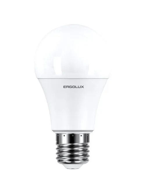 Лампа светодиодная Ergolux   LED-A60P-15W-E27-4K,1