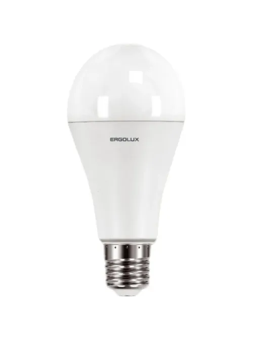 Лампа светодиодная Ergolux LED-A65-20W-E27-4K,ЛОН