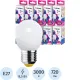 Лампа светодиодная КОСМОС GL45 8.5W E27 3000K 10шт/уп (LED8.5wGL45E2730_10)