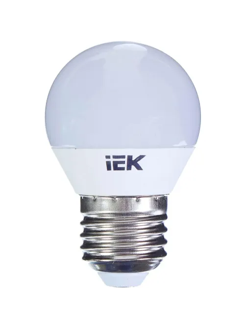 Лампа светодиодная IEK ECO G45 LLE-G45-5-230-30-E27 5Вт 3000К E27