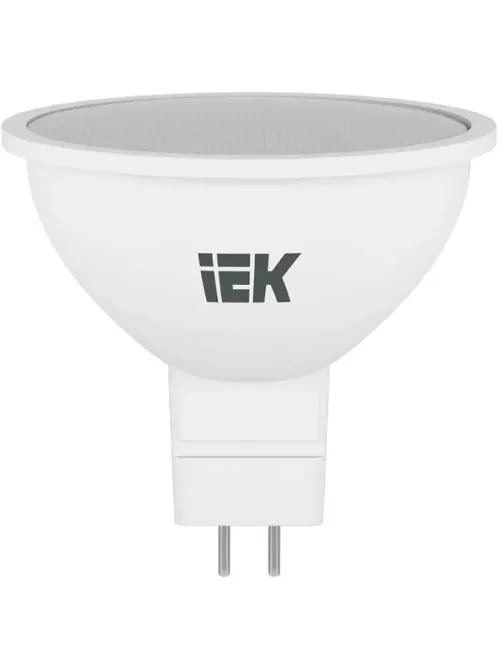 Лампа светодиодная Eco 7Вт софит 4000К GU5.3 IEK LLE-MR16-7-230-40-GU5