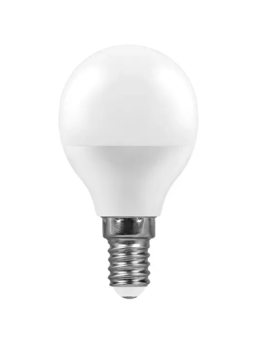 Лампа светодиодная Feron LB-95 Шарик E14 7W 175-265V 6400K(25480)