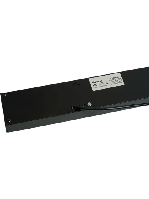 Светильник светод. Feron.ONE AL4030 IP20 30W 6500K, черный 1200x35x70 48535
