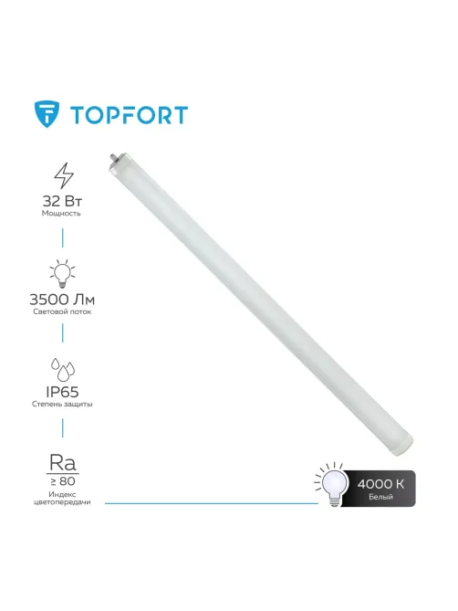 Светильник Topfort ДПП 15-32-001 УХЛ1 4000К