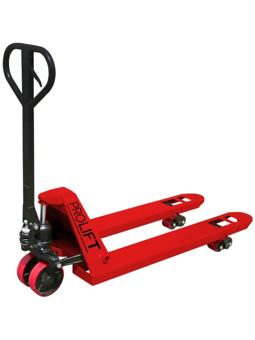 Тележка гидравлическая PROLIFT 2500кг,1150х550,пол.кол,DF 25-1150x550-P/P-Y
