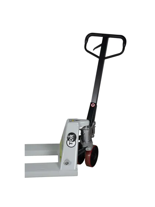 Тележка гидравлическая 3000 кг 1150 мм TOR RHP(BF) (ПУ колеса), 1010172