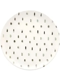 Тарелка мелкая FLAT Shape SAMAMBAIA 20см Oxford 136233, AO03-1C01